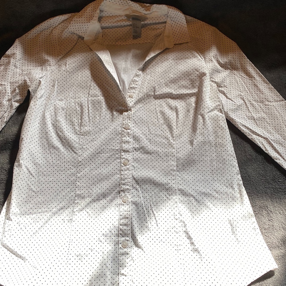 H & M Dotted Blouse